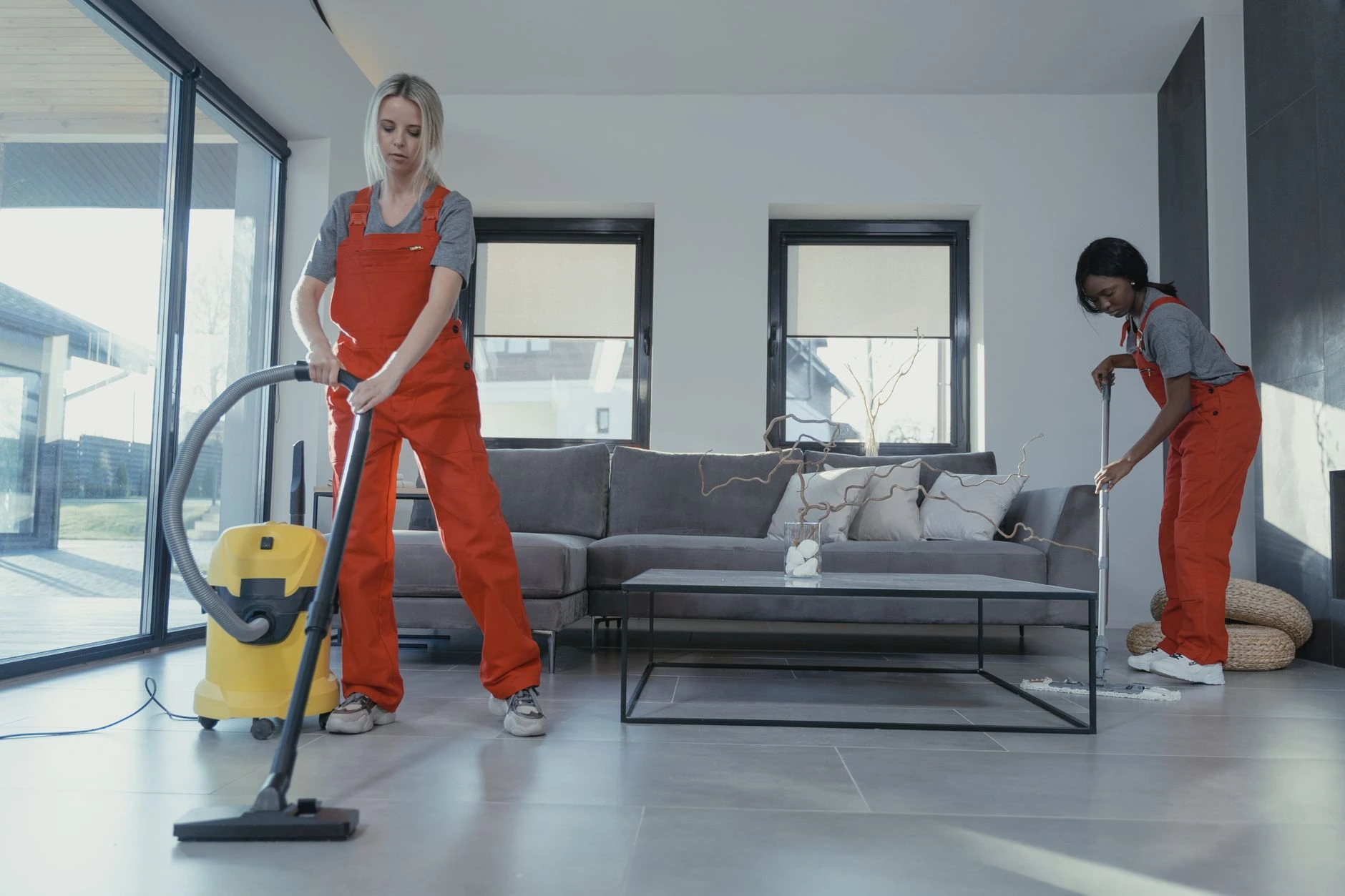 cleaning company logo