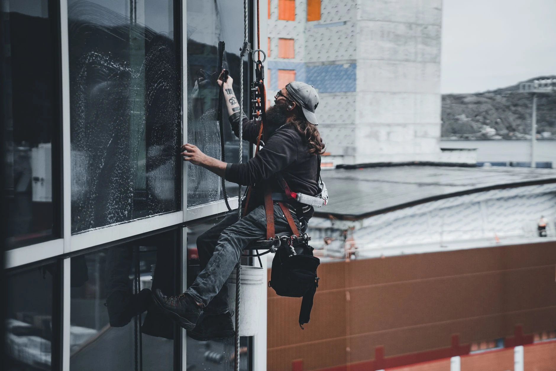 cleaning after construction