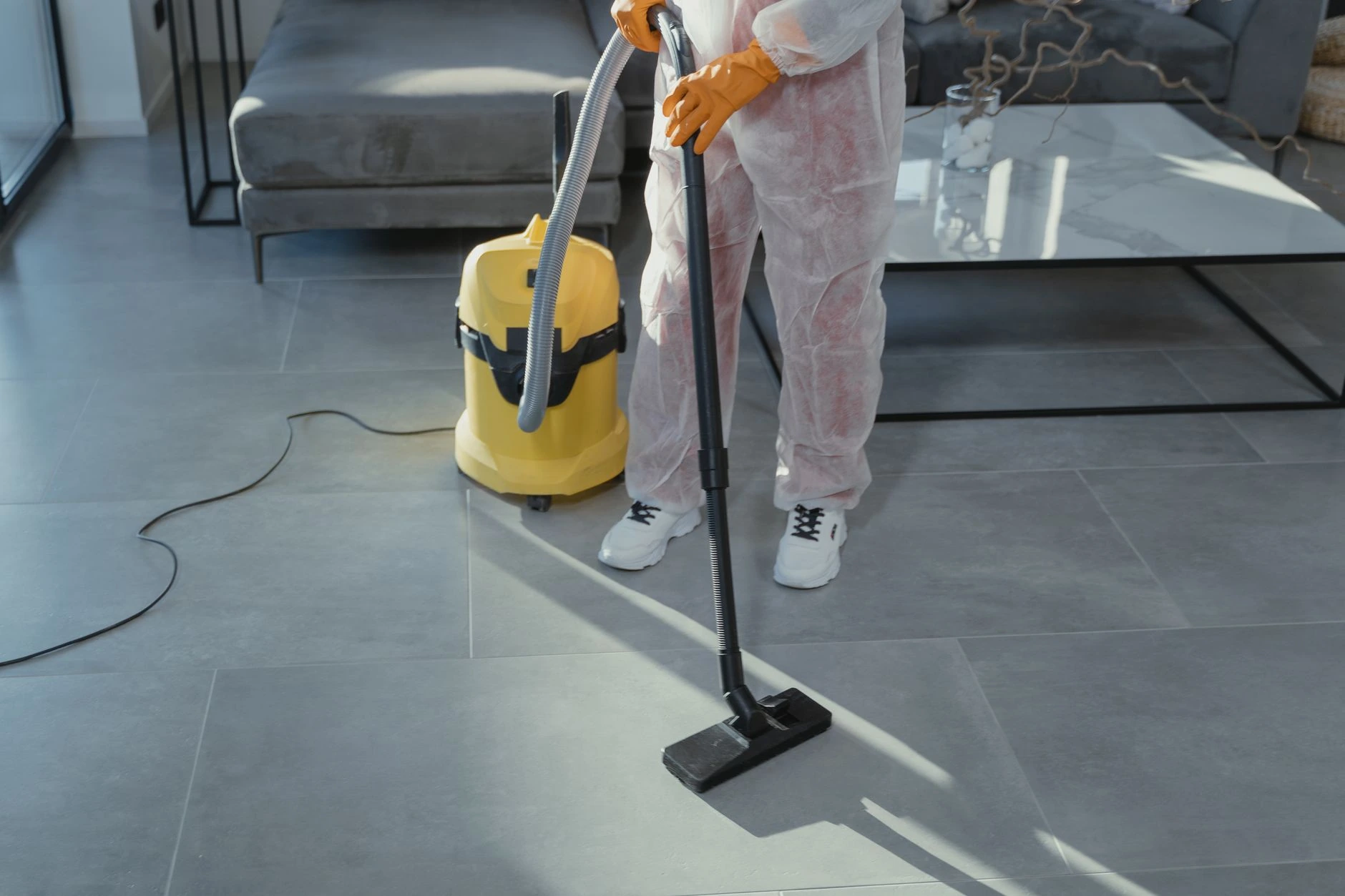 office cleaning process